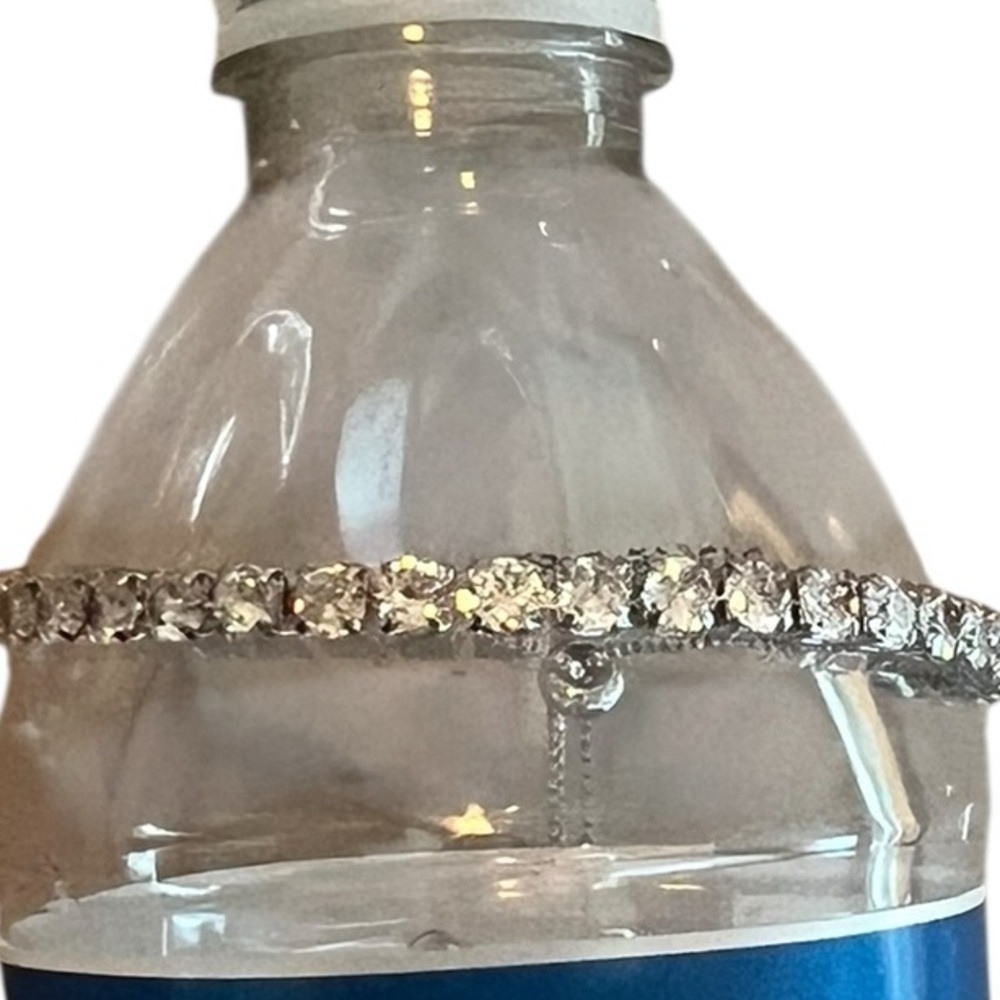 Silver Rhinestone Bracelet - Picture 3 of 4